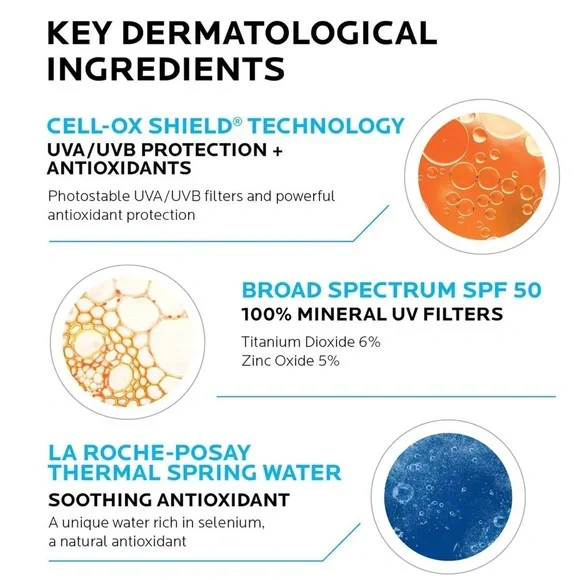 La Roche-Posay Redermic Retinol + Anthelios Light Fluid Tinted SPF 50 Sunscreen - Picture 11 of 13